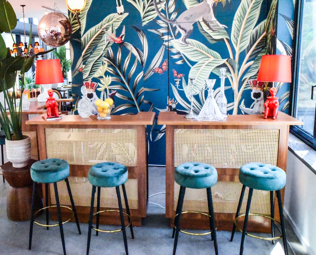 Interior of the center on road 2183 Montauk in Bridgehampton New York. 