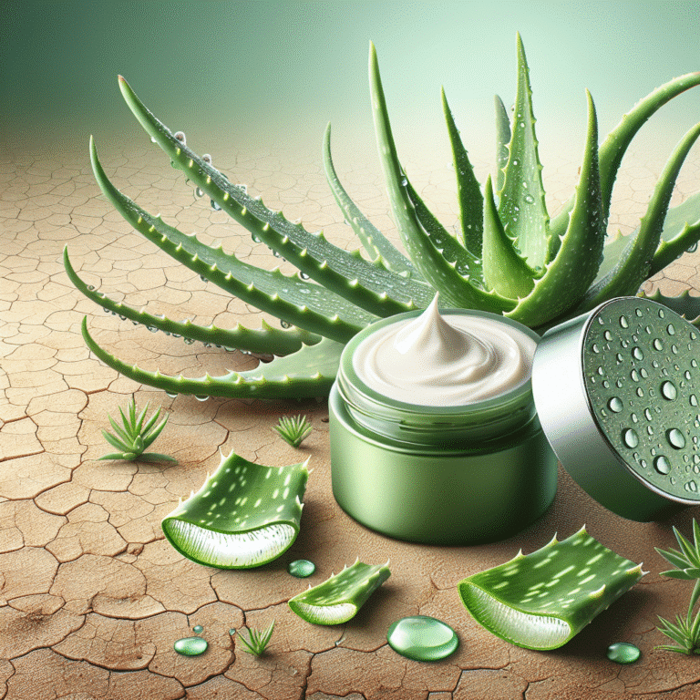 The Role of Aloe Vera in Moisturizing Dry Skin