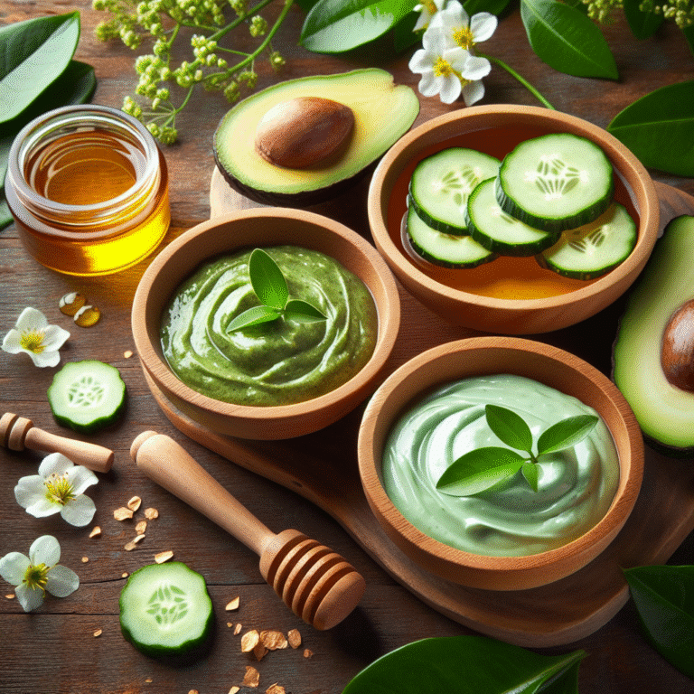 natural masks ideal for sensitive skin types