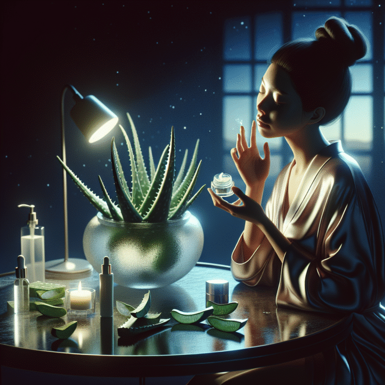 Incorporating Aloe Vera into Your Nighttime Skincare Ritual