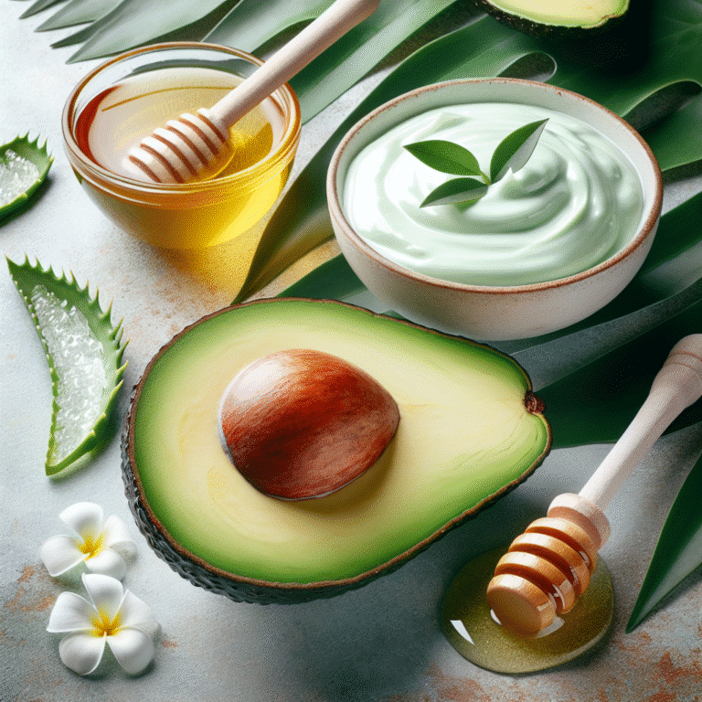 avocado face mask recipe perfect for dry skin