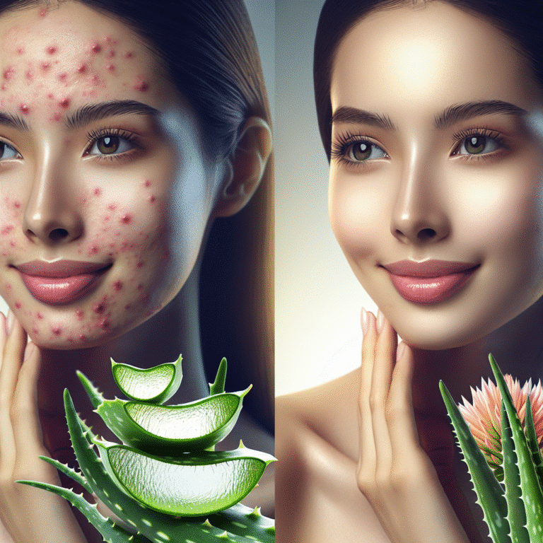 How Aloe Vera Reduces Acne and Blemishes