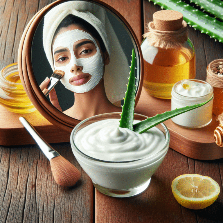 yogurt face mask that promotes skin whitening