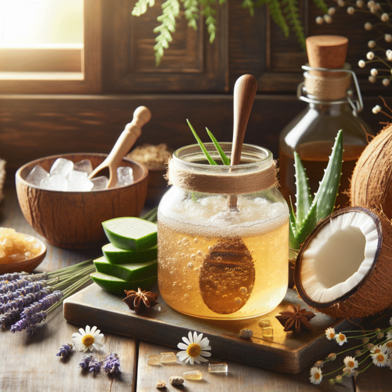 how to make natural shampoo at home