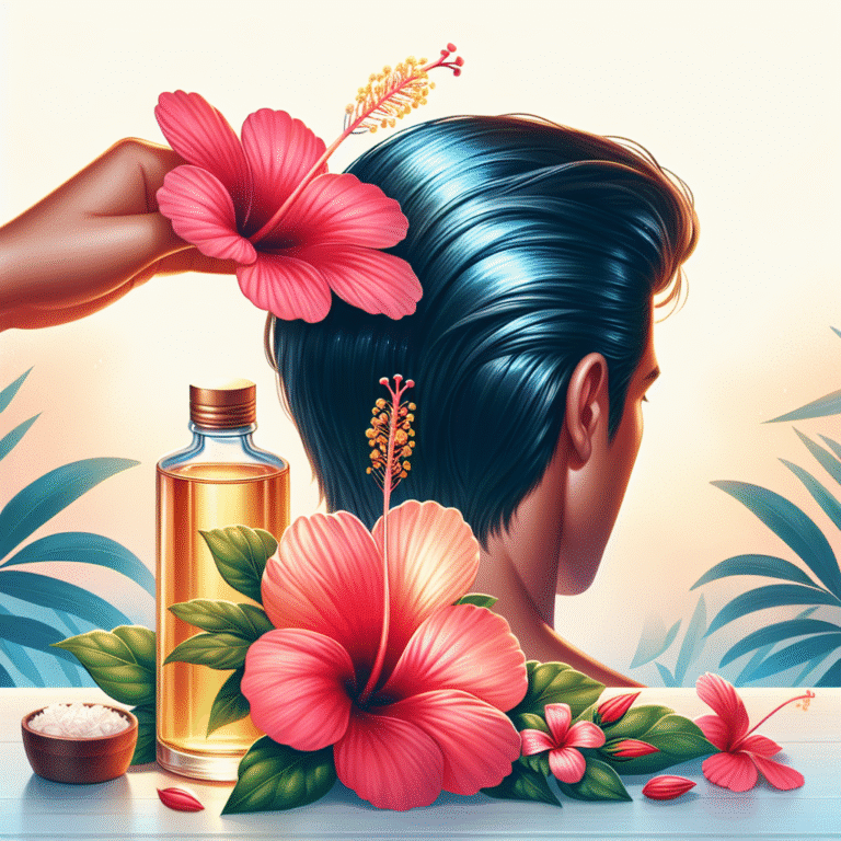 hibiscus flower oil for hair health