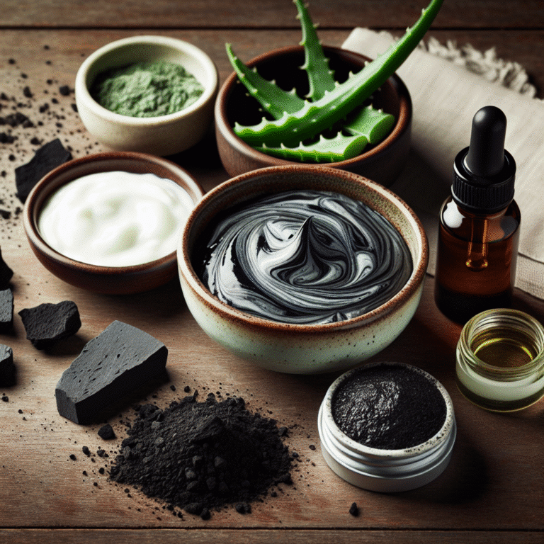 homemade charcoal face mask recipe for detoxifying