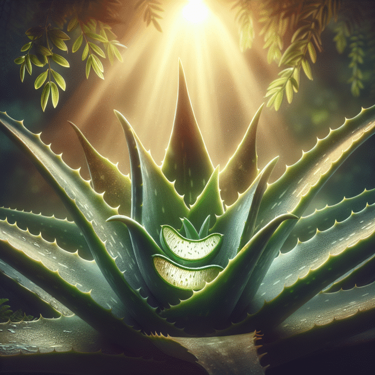 Soothing Sunburn with Aloe Vera Gel