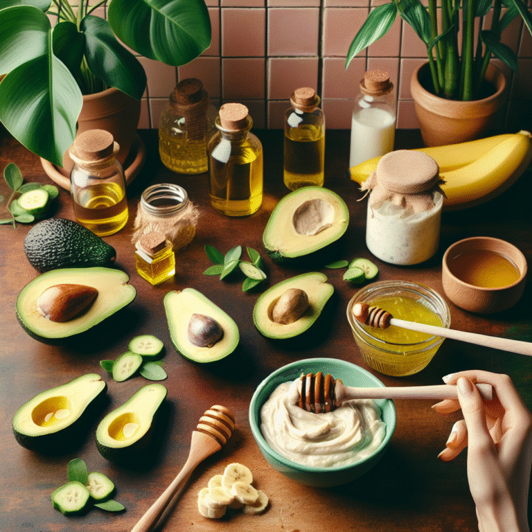 diy hair masks for dry scalp