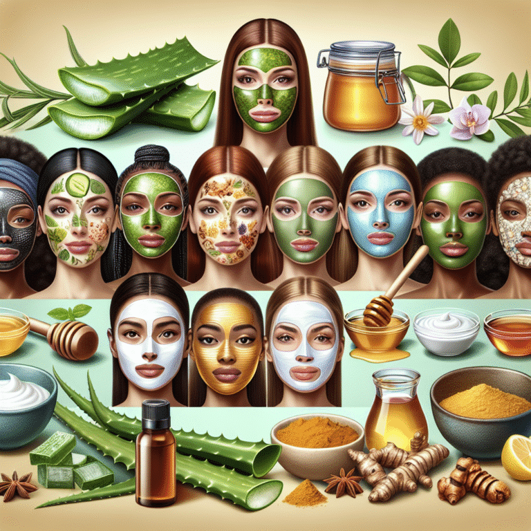 natural remedies for acne: effective face masks