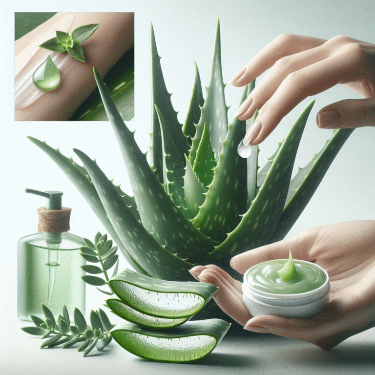 aloe vera for reducing fine lines in a simple way