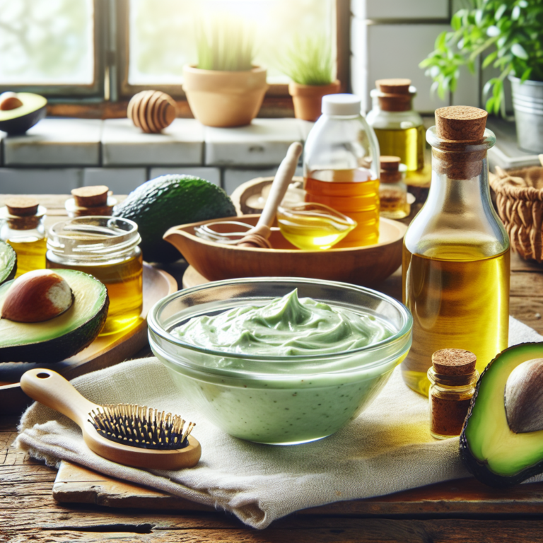 homemade revitalizing masks for dry hair