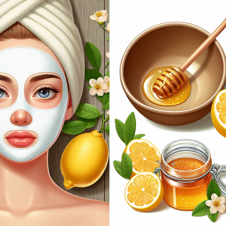 honey and lemon face mask benefits