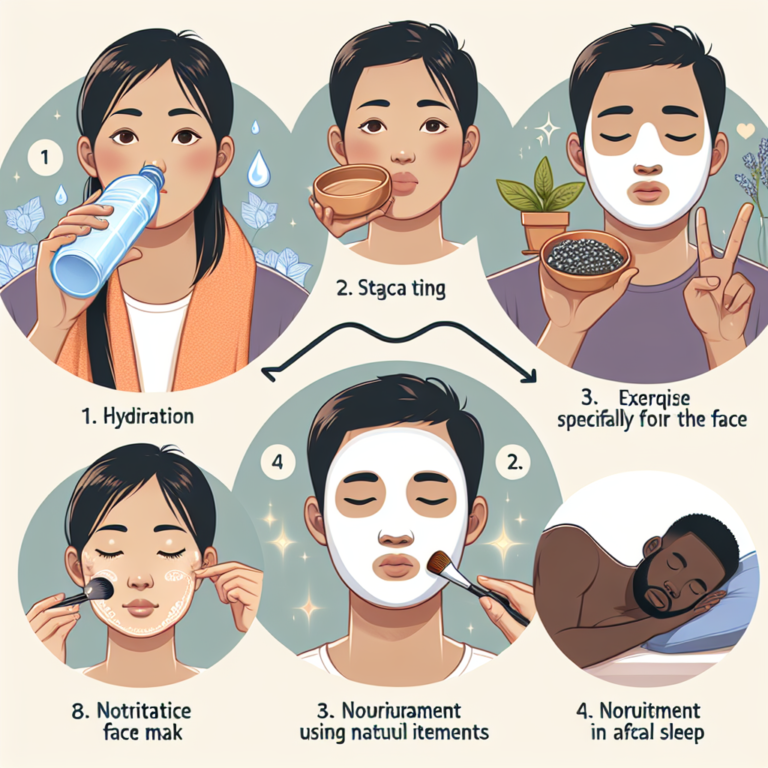 how to get rid of sagging skin naturally with effective techniques