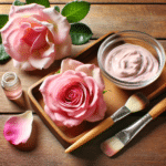 how to make a rose water face mask