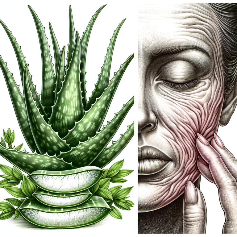 Aloe Vera for Diminishing Fine Lines and Wrinkles