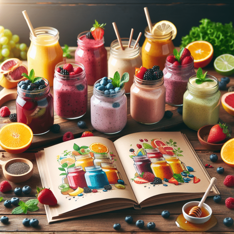 refreshing natural anti-aging drinks and smoothies recipes