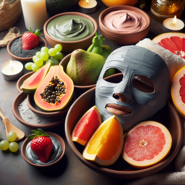 clay masks for anti-aging treatment and rejuvenation