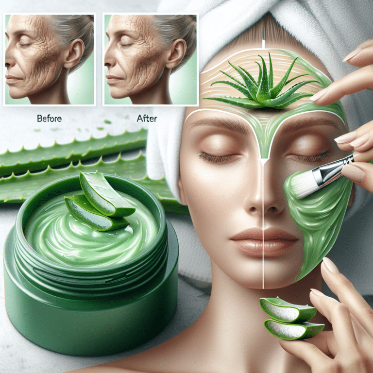 Aloe Vera for Diminishing Fine Lines and Wrinkles