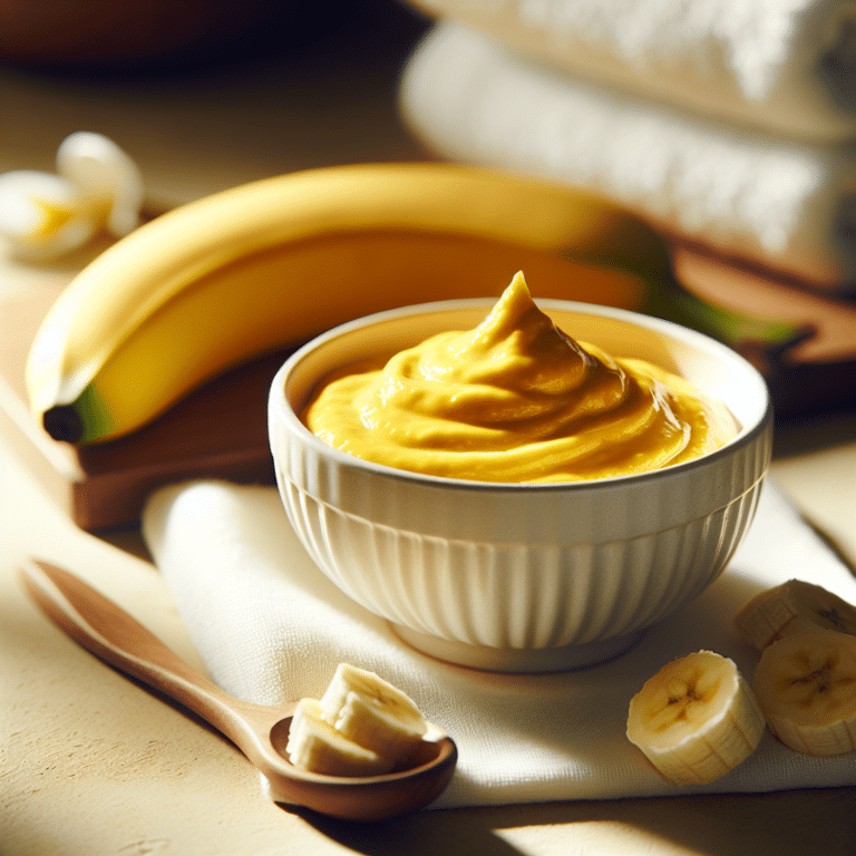 banana face mask for anti-aging