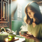 green tea rinse for healthy hair